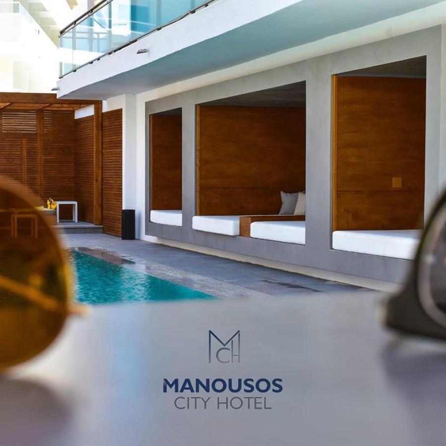 Manousos City Hotel Rhodes City Exterior photo